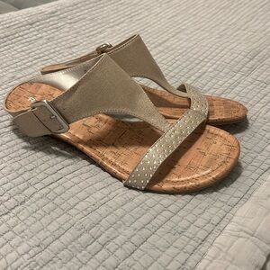 Rampage wedge sandal size 10